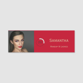 Visitenkarten-Name-Tag für Make-up Namensschild