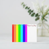 Visitenkarten, Pinguin Lazy Days Business Cards Visitenkarte (Stehend Vorderseite)