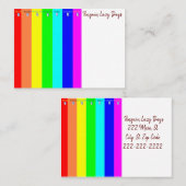 Visitenkarten, Pinguin Lazy Days Business Cards Visitenkarte (Vorne/Hinten)