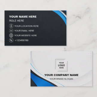 Visitenkarten Professionelle Unternehmensmarkierun Visitenkarte