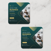 Visitenkarten Quadratische Visitenkarte (Vorne/Hinten)