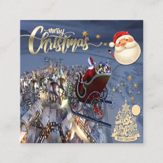 Visitenkarten Quadratische Visitenkarte (Vorderseite)