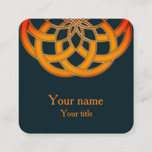 Visitenkarten Quadratische Visitenkarte