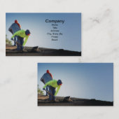 Visitenkarten Roofing Company Visitenkarte (Vorne/Hinten)