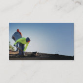 Visitenkarten Roofing Company Visitenkarte (Rückseite)