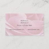 Visitenkarten - Rose-01 Visitenkarte (Rückseite)