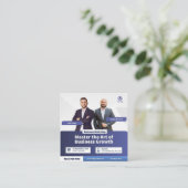 Visitenkarten Telefonnummerkarte (Stehend Vorderseite)