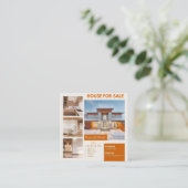 Visitenkarten Telefonnummerkarte (Stehend Vorderseite)