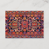 Visitenkarten, Teppichreinigung Visitenkarte (Rückseite)