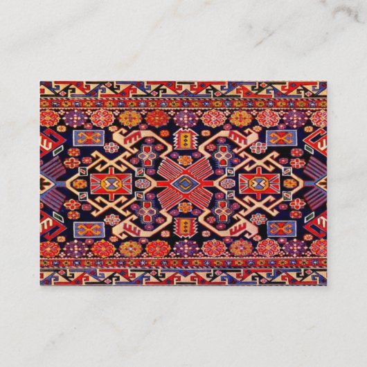 Visitenkarten, Teppichreinigung Visitenkarte (Rückseite)