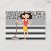 Visitenkarten, Teppichreinigung Visitenkarte (Rückseite)