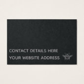 Visitenkarten - The Honeybee Jar (Rückseite)