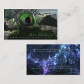 Visitenkarten v3 der Grafik-3D Visitenkarte (Vorne/Hinten)