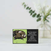 Visitenkarten Viktorianisches Holzschnitt Visitenkarte (Stehend Vorderseite)