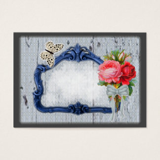 Visitenkarten vintage altertümlicher Spiegel 2017