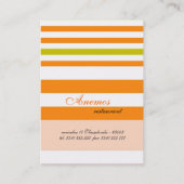 Visitenkarten Visitenkarte (Rückseite)