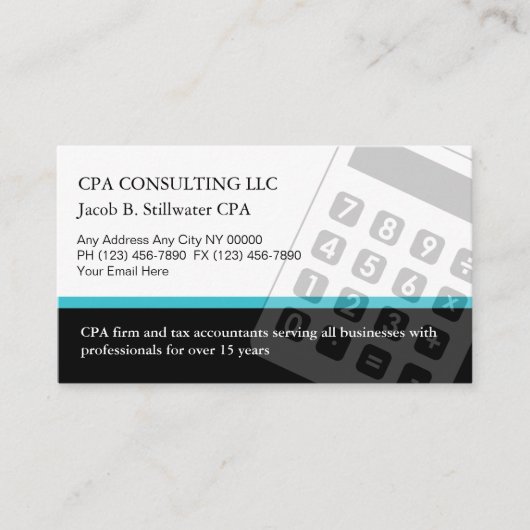 Visitenkarten Visitenkarte (Vorderseite)