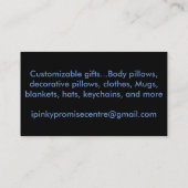 Visitenkarten Visitenkarte (Rückseite)