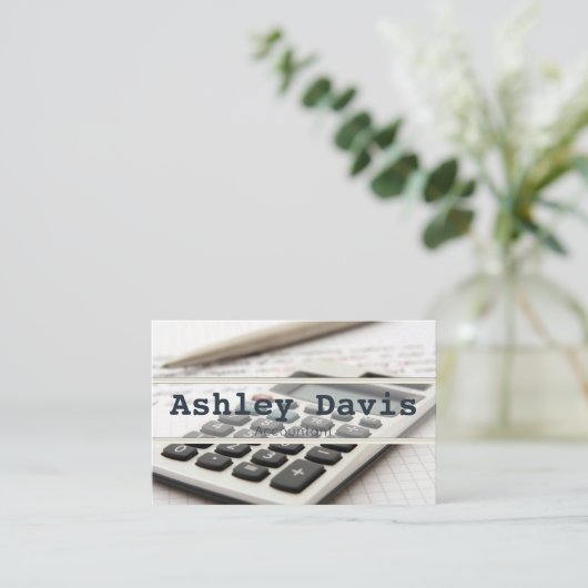 Visitenkarten Visitenkarte (Stehend Vorderseite)