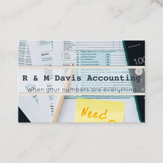 Visitenkarten Visitenkarte (Vorderseite)