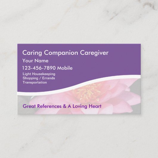 Visitenkarten Visitenkarte (Vorderseite)