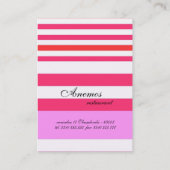 Visitenkarten Visitenkarte (Rückseite)