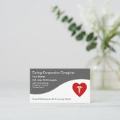 Visitenkarten Visitenkarte (Stehend Vorderseite)