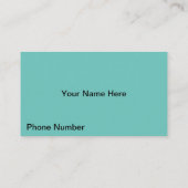 Visitenkarten Visitenkarte (Rückseite)