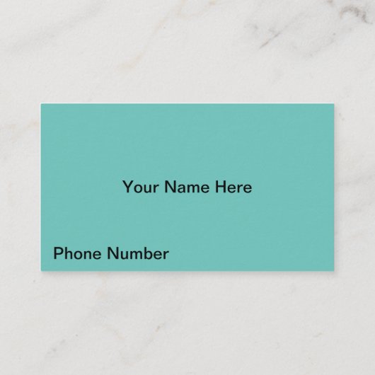 Visitenkarten Visitenkarte (Rückseite)