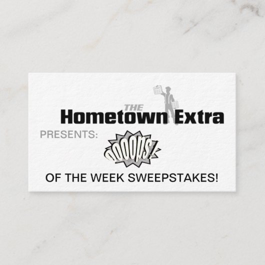 Visitenkarten Visitenkarte (Vorderseite)