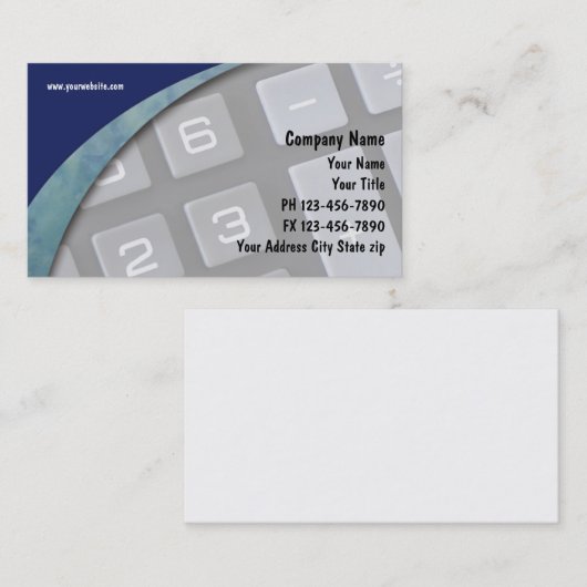 Visitenkarten Visitenkarte (Vorne/Hinten)