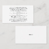 Visitenkarten Visitenkarte (Vorne/Hinten)