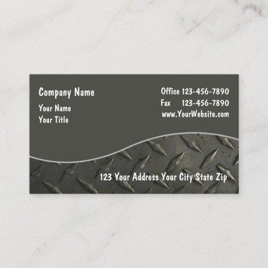 Visitenkarten Visitenkarte (Vorderseite)