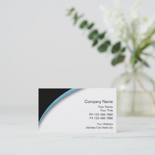 Visitenkarten Visitenkarte (Stehend Vorderseite)