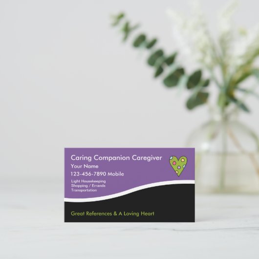 Visitenkarten Visitenkarte (Stehend Vorderseite)