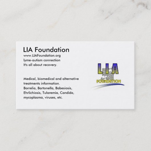 Visitenkarten Visitenkarte (Vorderseite)