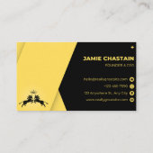 Visitenkarten Visitenkarte (Rückseite)