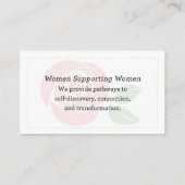 Visitenkarten Visitenkarte (Rückseite)