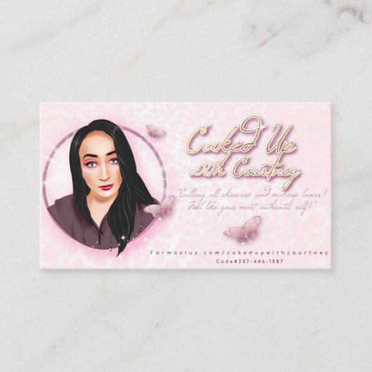 Visitenkarten Visitenkarte (Vorderseite)