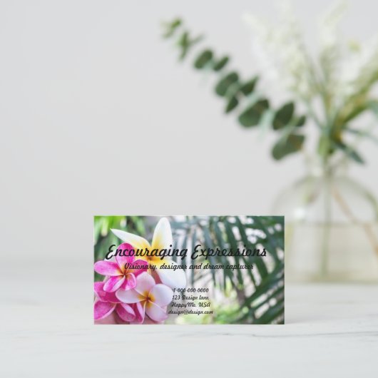 Visitenkarten Visitenkarte (Stehend Vorderseite)