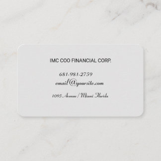 Visitenkarten Visitenkarte