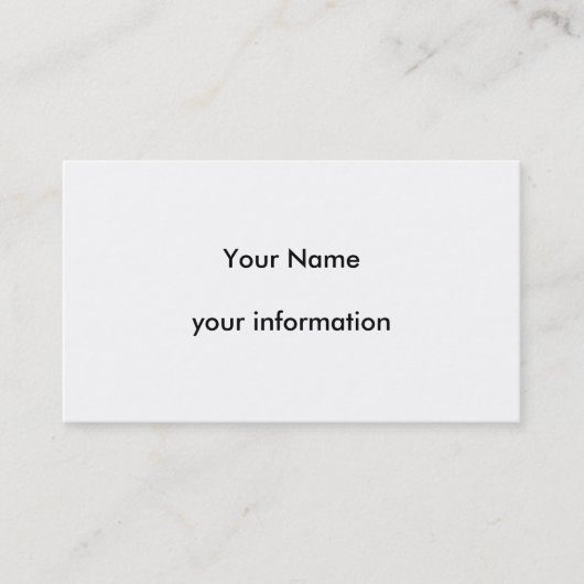 Visitenkarten … visitenkarte (Vorderseite)