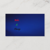 Visitenkarten Visitenkarte (Vorderseite)