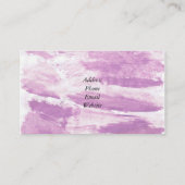 Visitenkarten Visitenkarte (Rückseite)