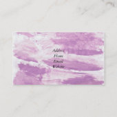 Visitenkarten Visitenkarte (Rückseite)