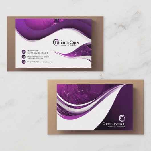 Visitenkarten Visitenkarte (Vorne/Hinten)