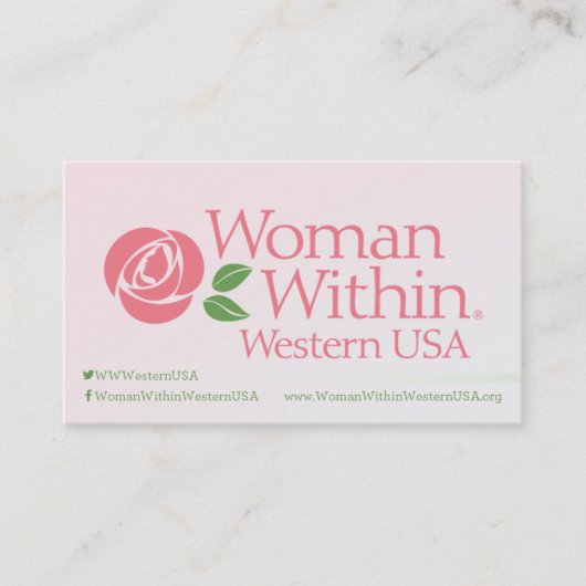 Visitenkarten Visitenkarte (Vorderseite)