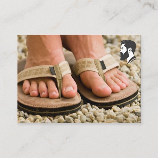 Visitenkarten, Visitenkarten für Männer und Wellne Visitenkarte (Vorderseite)