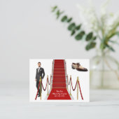 Visitenkarten, Visitenkarten für Männer Visitenkarte (Stehend Vorderseite)