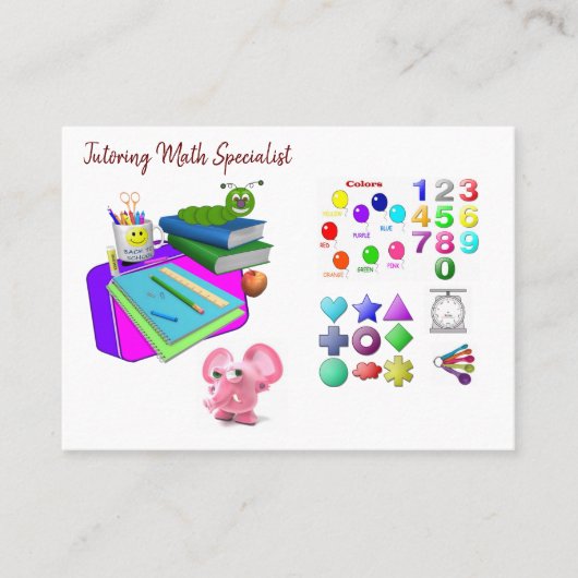 Visitenkarten, Visitenkarten für Schulungen Visitenkarte (Vorderseite)